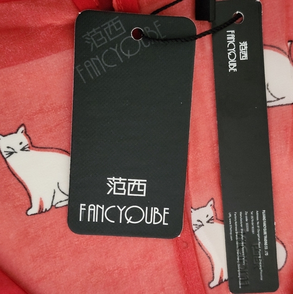 Zara Trafaluc Collection Sheer Red Cat Print Sleeveless Top Size Medium - Picture 4 of 14